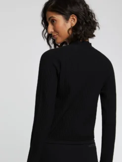 PAULE KA Cardigan En Coton Côtelé 8 PAULE KA Cardigan En Coton Côtelé -PAULE KA Boutique paule ka 22E406CA01 999 4 scaled