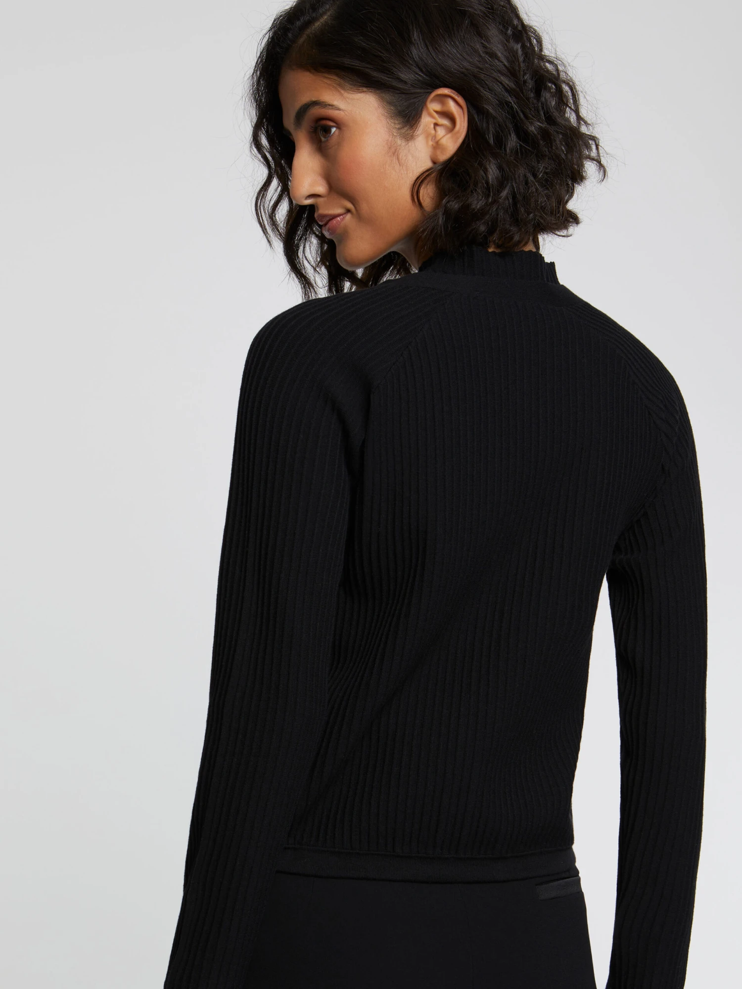 PAULE KA Cardigan En Coton Côtelé 4 PAULE KA Cardigan En Coton Côtelé – Image 4