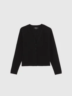 PAULE KA Cardigan En Coton Côtelé 9 PAULE KA Cardigan En Coton Côtelé -PAULE KA Boutique paule ka 22E406CA01 999 6 scaled