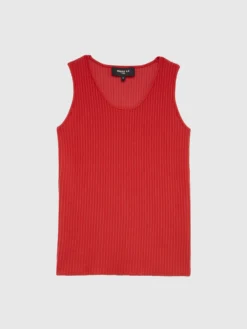 PAULE KA Débardeur En Coton Côtelé -PAULE KA Boutique paule ka 22E406DE01 452 6 scaled