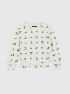 PAULE KA Sweat-shirt Brodé En Double Jersey