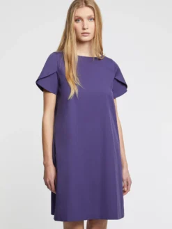 PAULE KA Robe Courte Trapèze En Popeline De Coton -PAULE KA Boutique paule ka 22H100R027 541 3 scaled