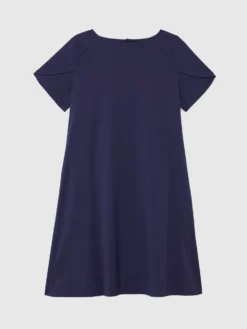 PAULE KA Robe Courte Trapèze En Popeline De Coton -PAULE KA Boutique paule ka 22H100R027 541 5 scaled