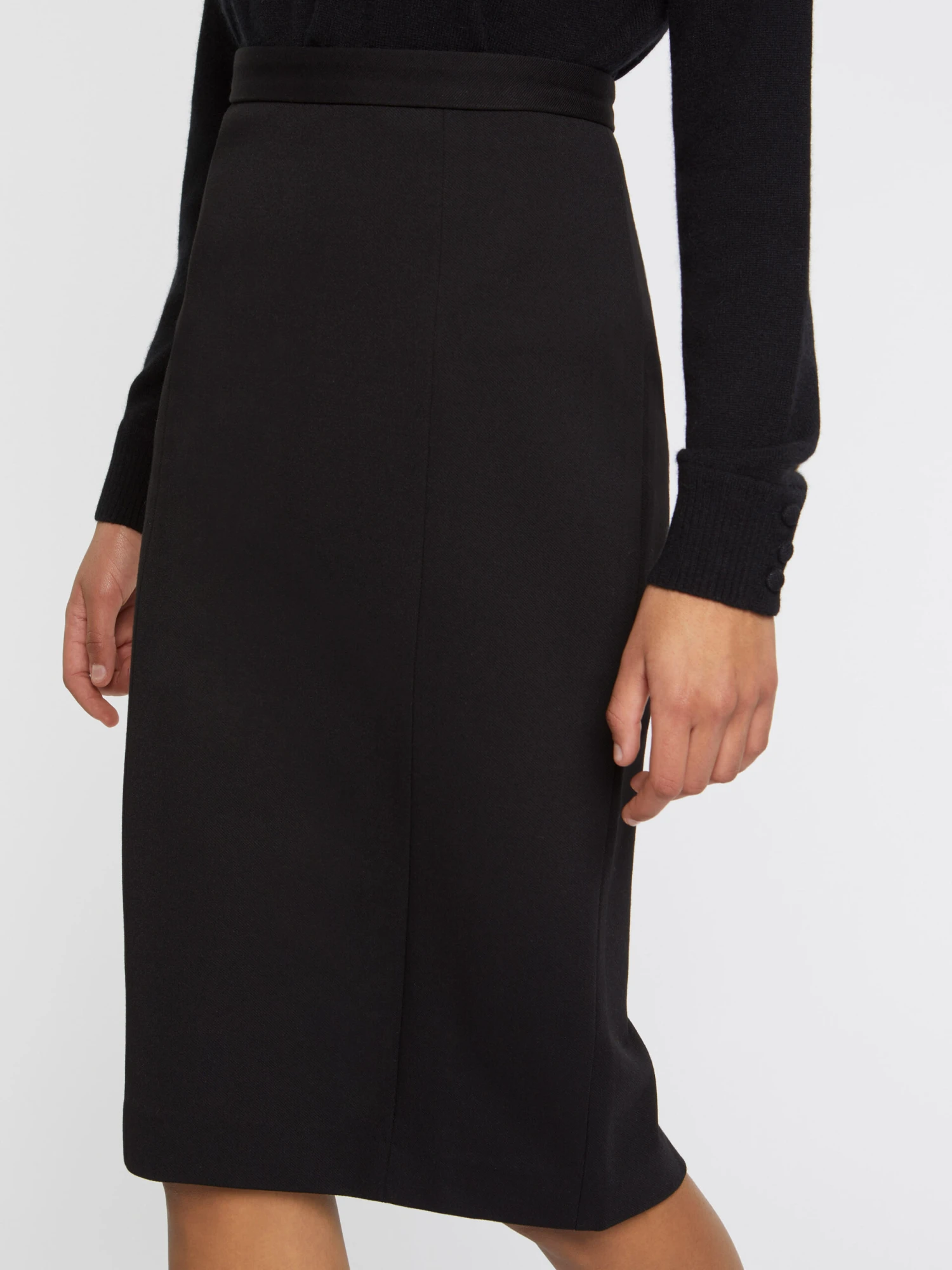 PAULE KA Jupe Crayon Longueur Midi En Maille 2 PAULE KA Jupe Crayon Longueur Midi En Maille – Image 2