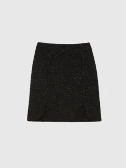 PAULE KA Mini-jupe En Tweed Lurex -PAULE KA Boutique paule ka 22H130J011 999 5 scaled