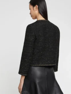 PAULE KA Veste Courte En Tweed Lurex -PAULE KA Boutique paule ka 22H130V040 999 4 scaled