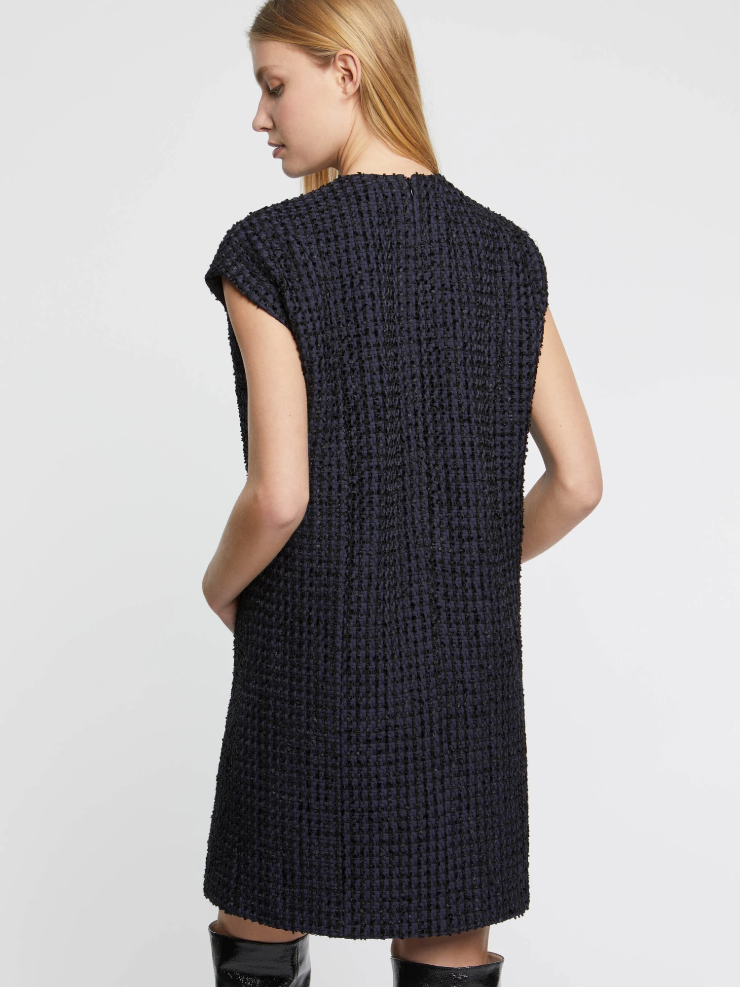 PAULE KA Robe En Tweed Ruban 4 PAULE KA Robe En Tweed Ruban – Image 4