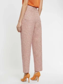 PAULE KA Pantalon Carotte En Tweed 7 PAULE KA Pantalon Carotte En Tweed -PAULE KA Boutique paule ka 22H133P012 099 4 scaled