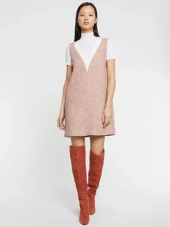 PAULE KA Robe Courte Trompe L'œil En Tweed