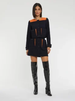 PAULE KA Mini-jupe Boutonnée Devant