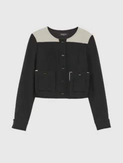 PAULE KA Veste Courte à Poches -PAULE KA Boutique paule ka 22H142V010 9953 6 scaled