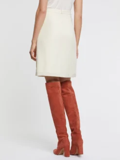 PAULE KA Jupe Trapèze En Laine -PAULE KA Boutique paule ka 22H143J004 106 4 scaled