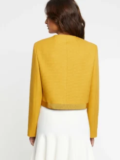 PAULE KA Veste Courte En Laine -PAULE KA Boutique paule ka 22H143V006 233 4 scaled