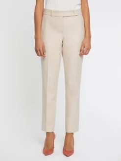 PAULE KA Pantalon Cigarette En Flanelle -PAULE KA Boutique paule ka 22H146P023 320 3 scaled