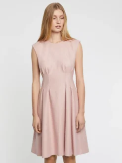 PAULE KA Robe Cintrée En Flanelle -PAULE KA Boutique paule ka 22H146R41 466 3 scaled