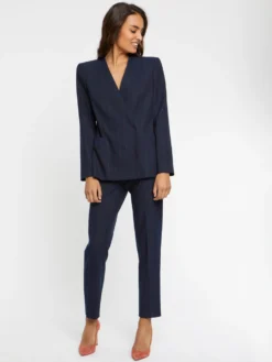 PAULE KA Pantalon Cigarette Rayé