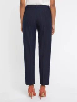 PAULE KA Pantalon Cigarette Rayé -PAULE KA Boutique paule ka 22H147P004 699 4 scaled