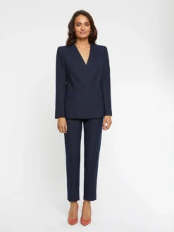 PAULE KA Veste De Tailleur Rayée -PAULE KA Boutique paule ka 22H147V007 699 3 scaled
