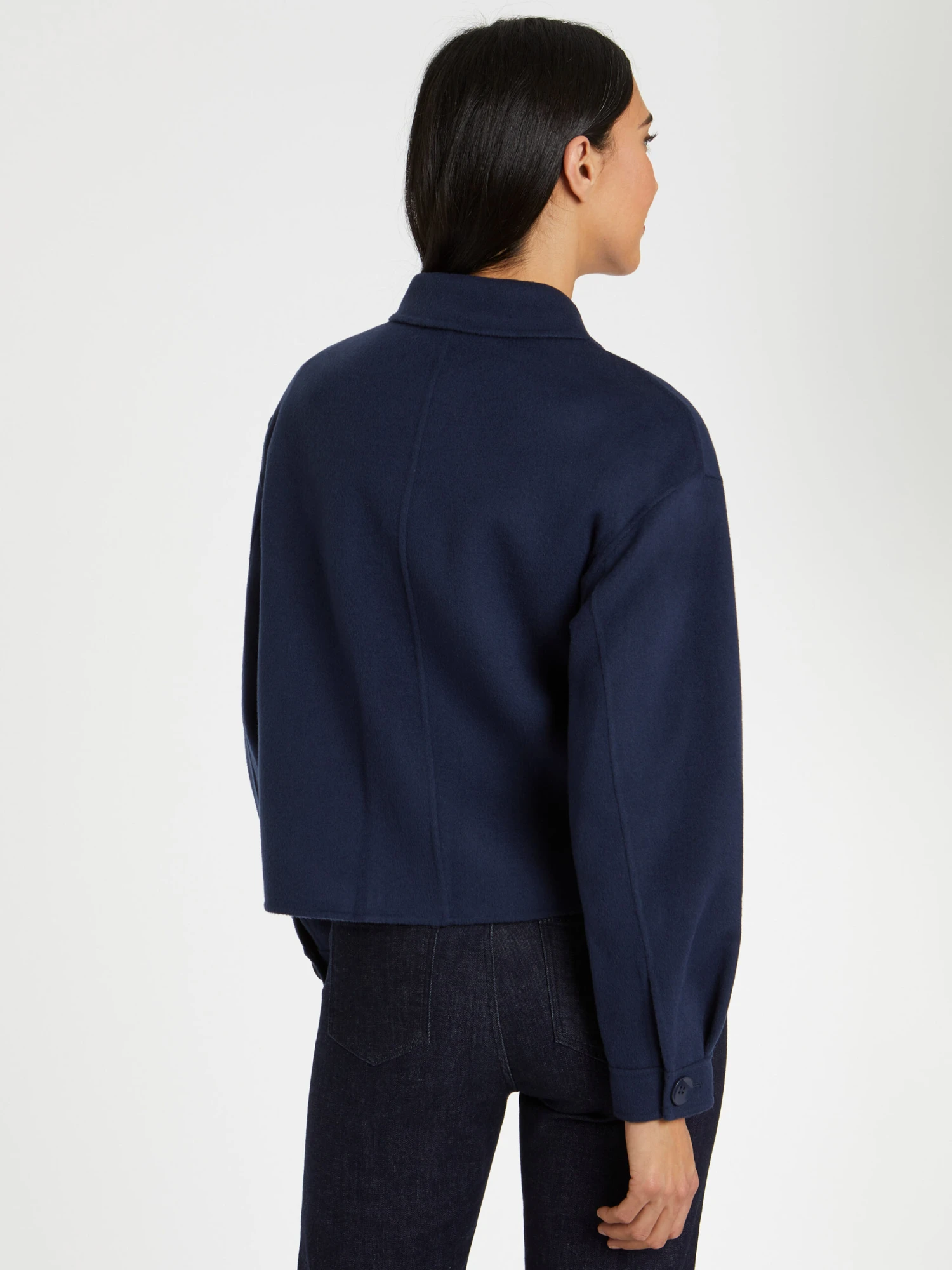 PAULE KA Veste Courte à Col En Laine 4 PAULE KA Veste Courte à Col En Laine – Image 4