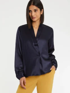 PAULE KA Top Croisé En Soie -PAULE KA Boutique paule ka 22H175C020 699 3 scaled