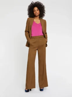 PAULE KA Veste De Tailleur Cintrée En Toile De Viscose