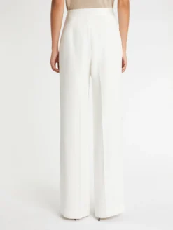 PAULE KA Pantalon Ample En Crêpe Envers Satin -PAULE KA Boutique paule ka 22H180P027 102 4 scaled