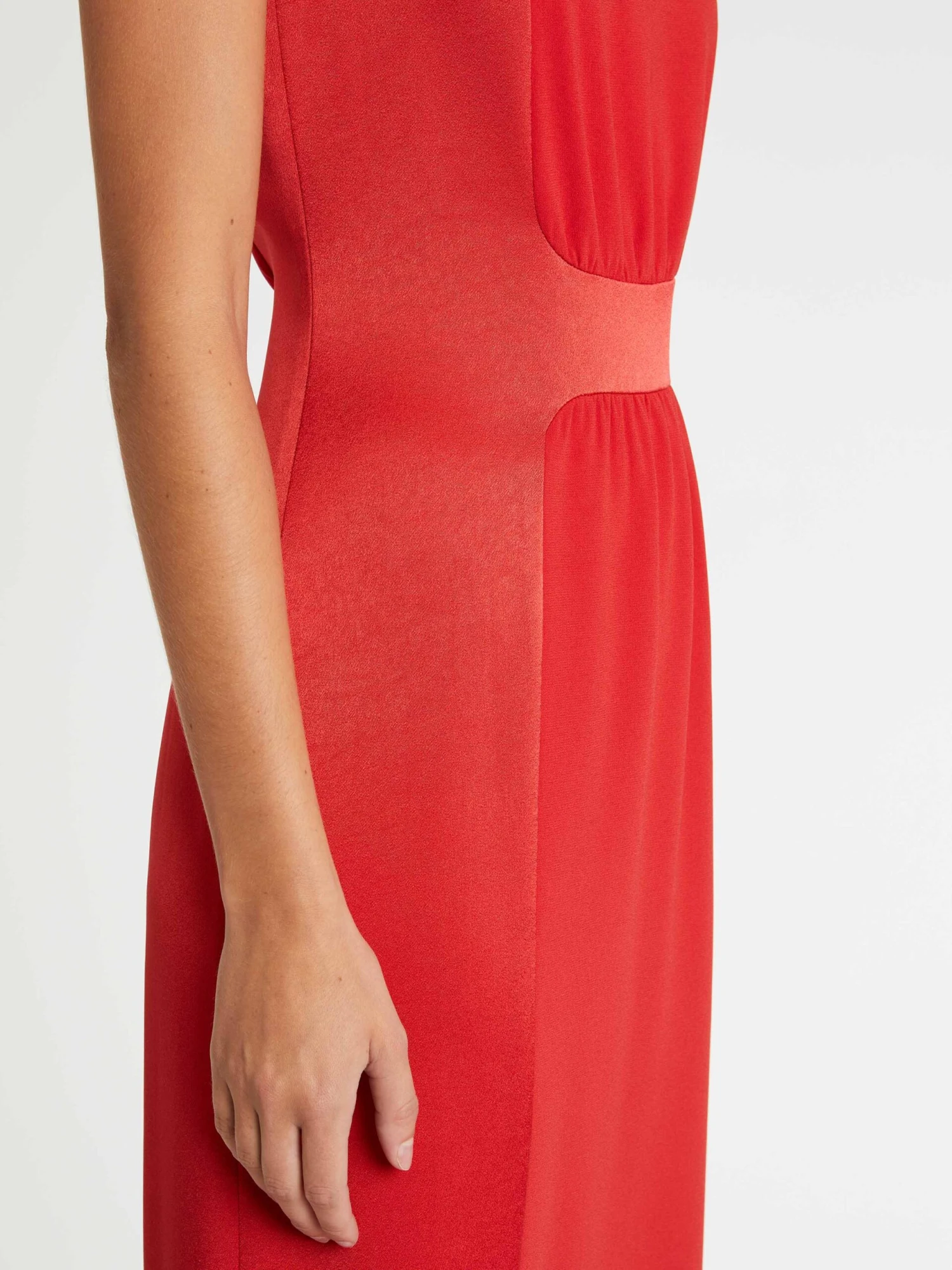 PAULE KA Robe Longue De Cérémonie En Crêpe De Satin 2 PAULE KA Robe Longue De Cérémonie En Crêpe De Satin – Image 2