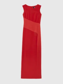 PAULE KA Robe Longue De Cérémonie En Tissu Crêpe -PAULE KA Boutique paule ka 22H180R016L 418 6 scaled