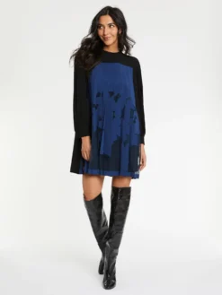 PAULE KA Robe Courte Plissée En Tulle -PAULE KA Boutique paule ka 22H180R029 9966 3 scaled