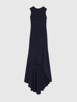 PAULE KA Robe Longue Dos Nu En Crêpe Envers Satin -PAULE KA Boutique paule ka 22H180R118L 699 6 scaled