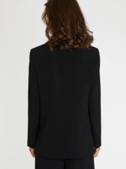 PAULE KA Veste De Costume Droite En Tissu Crêpe 8 PAULE KA Veste De Costume Droite En Tissu Crêpe -PAULE KA Boutique paule ka 22H180V021 999 4 scaled