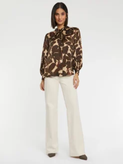 PAULE KA Chemisier à Fleurs En Viscose 6 PAULE KA Chemisier à Fleurs En Viscose -PAULE KA Boutique paule ka 22H191C003 3933 3 scaled