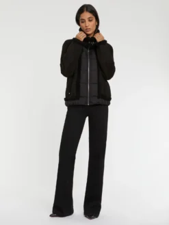 PAULE KA Blouson En Peau Lainée