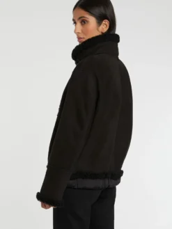PAULE KA Blouson En Peau Lainée -PAULE KA Boutique paule ka 22H350V020 999 4 scaled