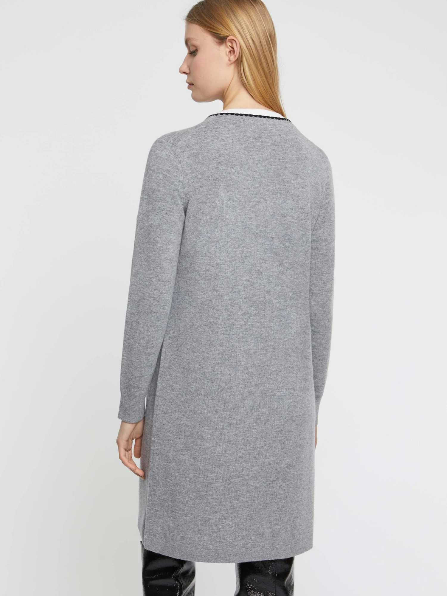 PAULE KA Cardigan Long En Laine Et Cachemire 4 PAULE KA Cardigan Long En Laine Et Cachemire – Image 4