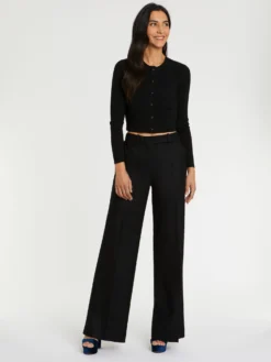 PAULE KA Cardigan En Laine En Maille Côtelée