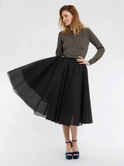 PAULE KA Cardigan En Maille Lurex