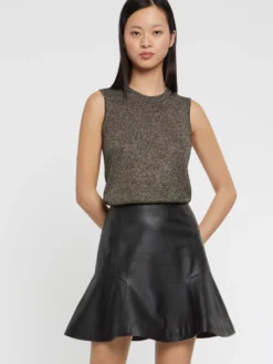 PAULE KA Débardeur En Maille Lurex