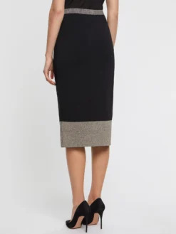 PAULE KA Jupe Crayon En Maille Milano Et Lurex -PAULE KA Boutique paule ka 22H403JU04 999 4 scaled