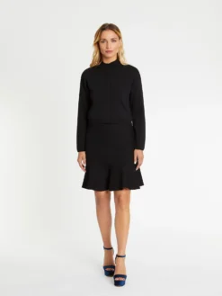 PAULE KA Mini-jupe Patineuse En Viscose Milano