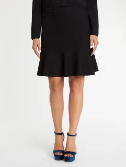 PAULE KA Mini-jupe Patineuse En Viscose Milano -PAULE KA Boutique paule ka 22H403JU08 999 3 scaled