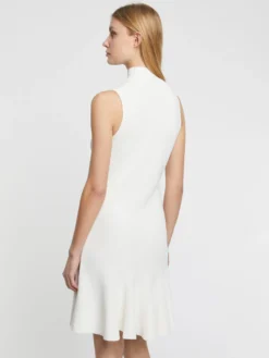 PAULE KA Robe à Col Montant En Maille Milano 7 PAULE KA Robe à Col Montant En Maille Milano -PAULE KA Boutique paule ka 22H403RO08 102 4 scaled