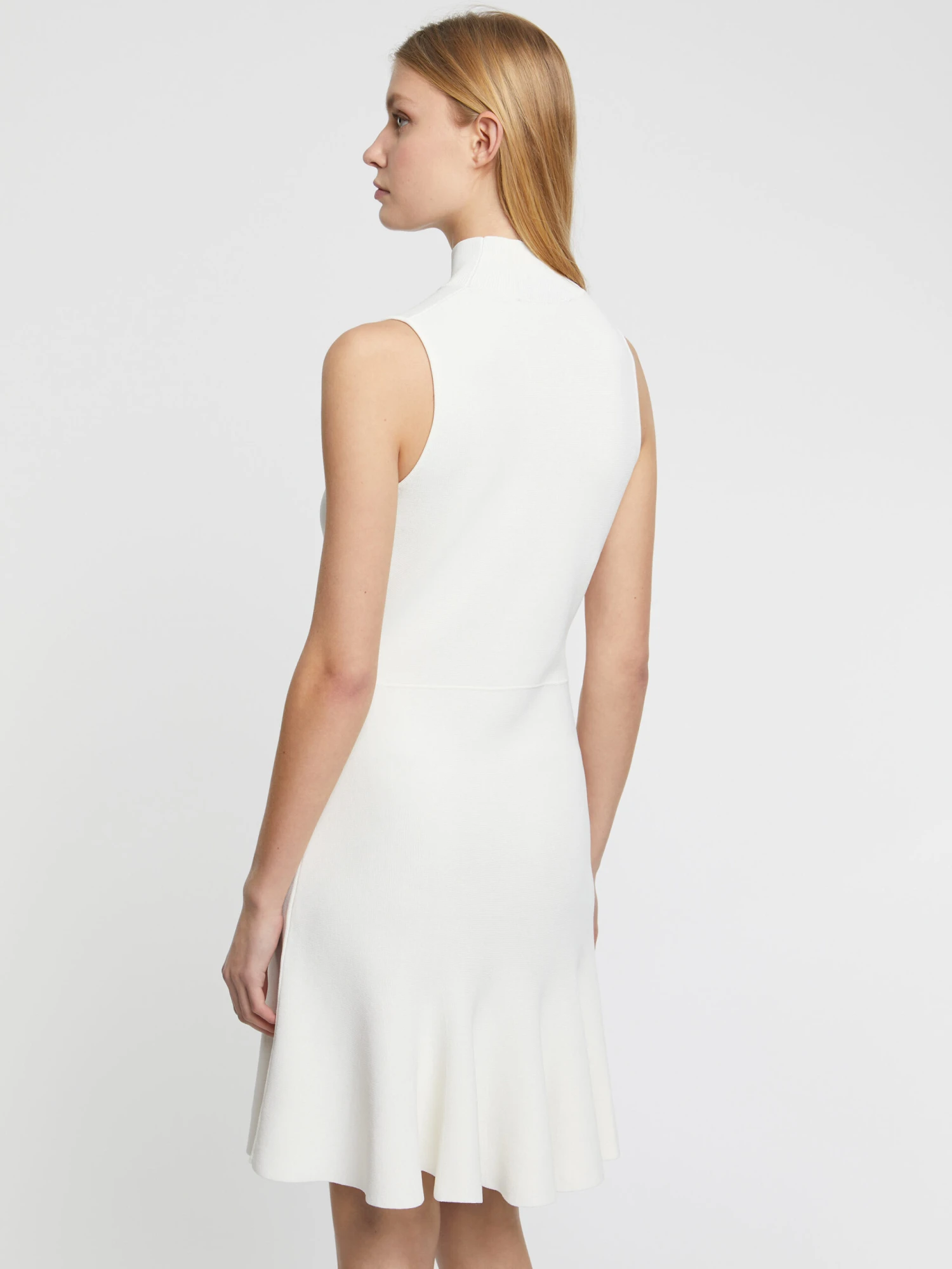 PAULE KA Robe à Col Montant En Maille Milano 4 PAULE KA Robe à Col Montant En Maille Milano – Image 4