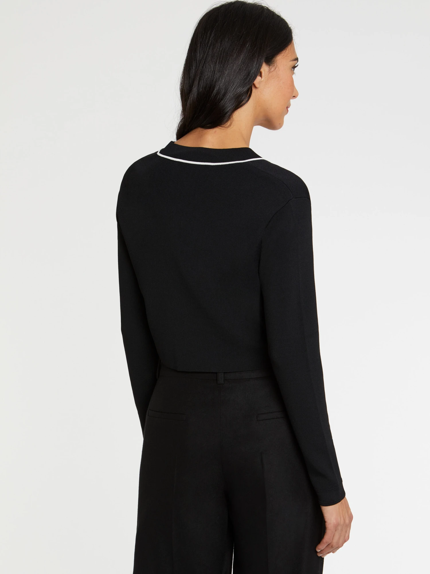 PAULE KA Cardigan Ouvert En Viscose 4 PAULE KA Cardigan Ouvert En Viscose – Image 4