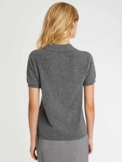 PAULE KA Pull Polo Manches Courtes En Cachemire 8 PAULE KA Pull Polo Manches Courtes En Cachemire -PAULE KA Boutique paule ka 22H407PU03 930 4 scaled