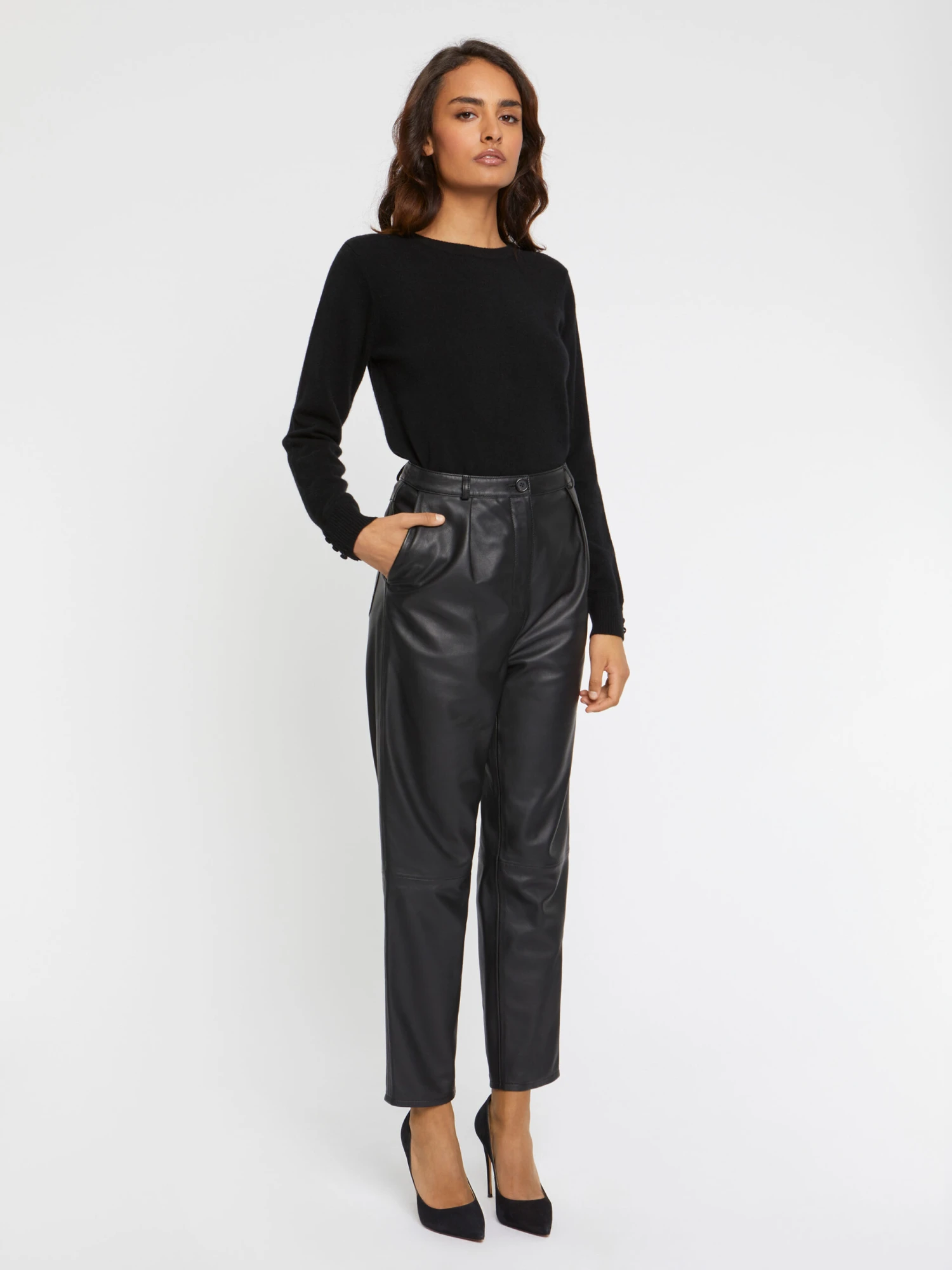 PAULE KA Pull En Cachemire Ouverture Dos 3 PAULE KA Pull En Cachemire Ouverture Dos – Image 3