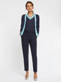 PAULE KA Cardigan En Soie à Boutons Bijou