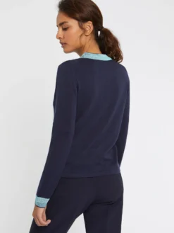 PAULE KA Cardigan En Soie à Boutons Bijou -PAULE KA Boutique paule ka 22H412CA12 6994 4 scaled