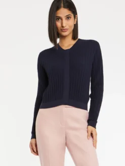 PAULE KA Cardigan En Soie à Points Fantaisie