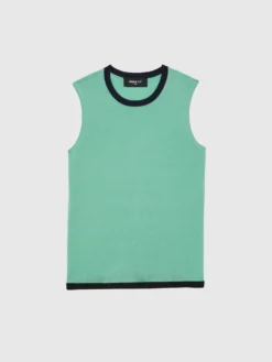 PAULE KA Pull Sans Manche En Soie -PAULE KA Boutique paule ka 22H412PU33 7246 5 scaled